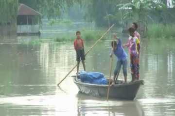 তিস্তার ভয়ঙ্কর রূপ, রেড অ্যালার্ট জারি